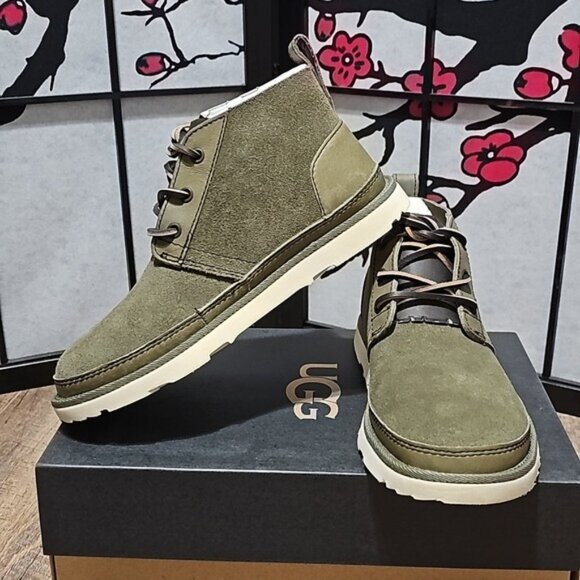 Ugg Neumel Unlined Leather Boots Size 5 New - Picture 2 of 7